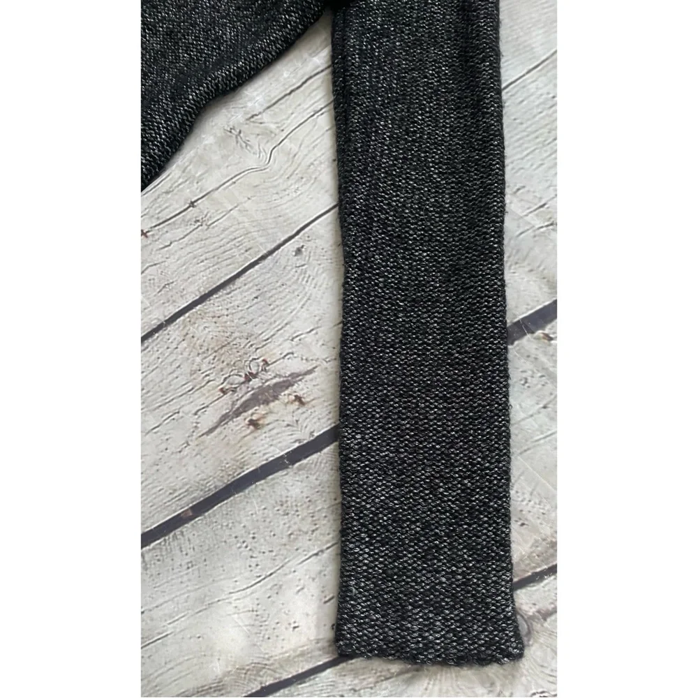 Soft Surroundings Metallic Knit Chainlink Sweater